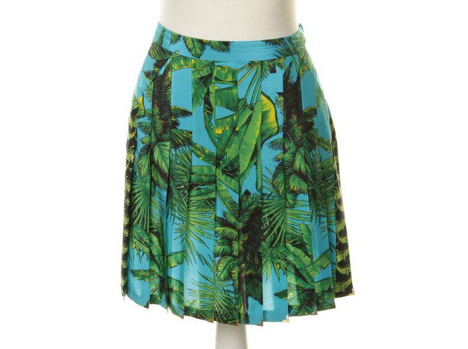Versace For H&M Skirt Multiple colors Silk  ref.38749