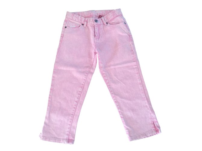 Guess Pants Pink Denim  ref.38841