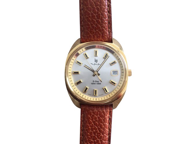 Autre Marque LIP Quartz Watches Golden Steel Gold-plated  ref.38871