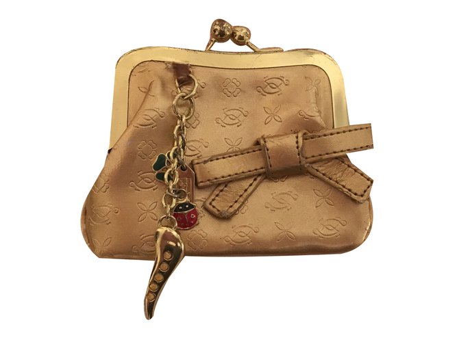 Autre Marque Carpisa wallet Golden Patent leather  ref.38986