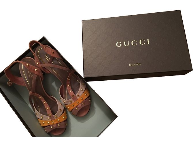 Escarpins Gucci en daim 40EU Multicolore