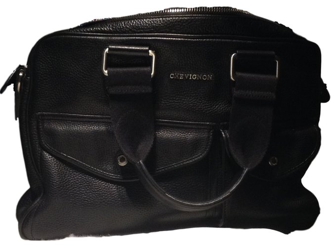 Autre Marque Bag Briefcase Black Leather  ref.39050