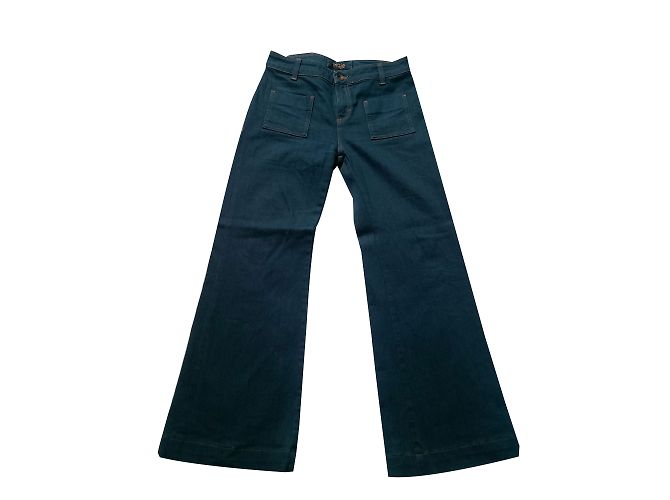 Jeans a vita alta blu Maje CATALAO
