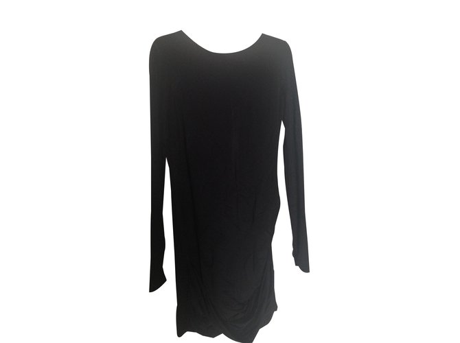 Bcbg Max Azria Vestito Nero Poliestere  ref.39118