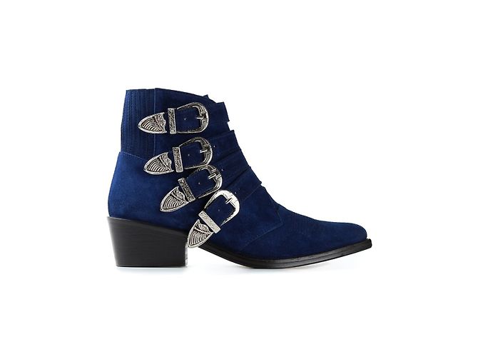 Toga Pulla ankle boots Bleu