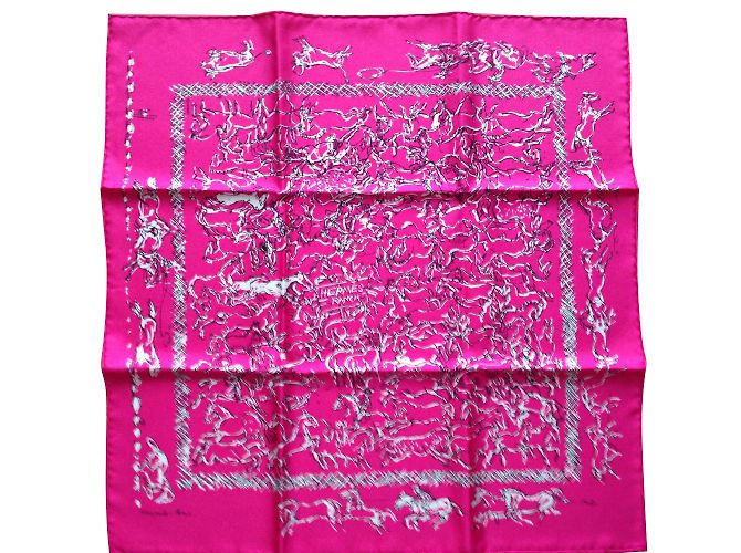 Hermès Cachecol Rosa
