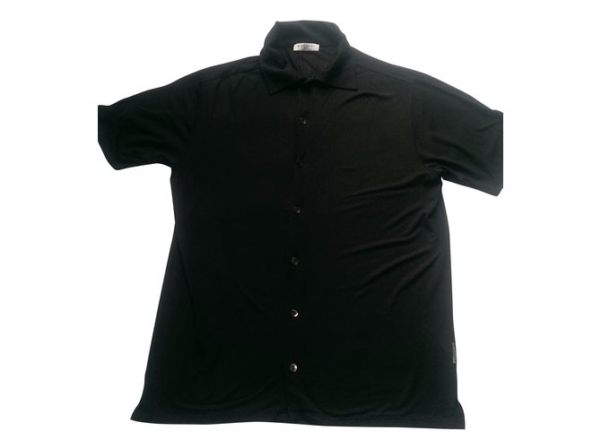 Givenchy Shirt Black Viscose Elastane  ref.39234