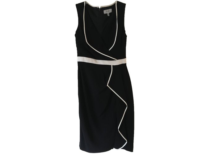 Coast Dress Black Polyester  ref.39248