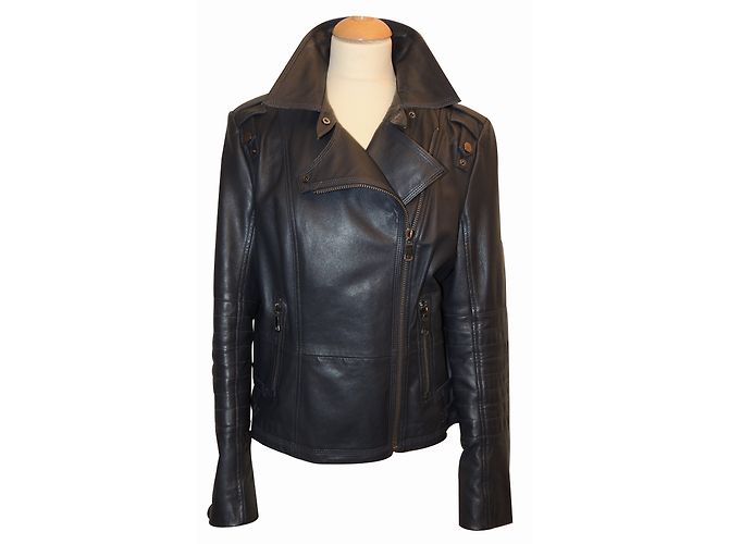 Corleone Biker jackets Navy blue