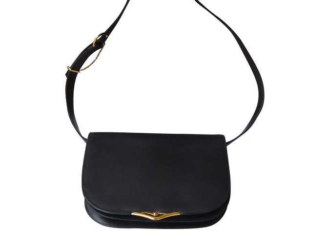 Cartier Bag 22 C Handbags Leather Navy Blue Ref 39296 Joli Cartier Bag 22 C Handbags Leather Navy Blue Ref 39296