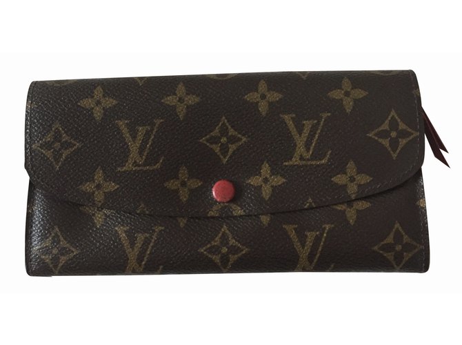 Louis Vuitton Emilie Roja Lienzo  ref.39351