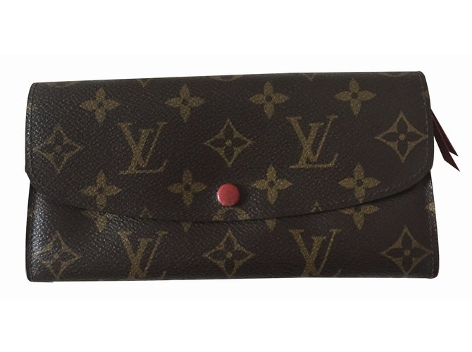 Louis Vuitton Emilie Red Cloth  ref.39351