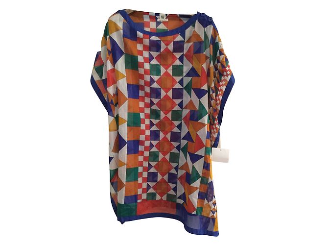 Hermès Tunica da spiaggia Multicolore