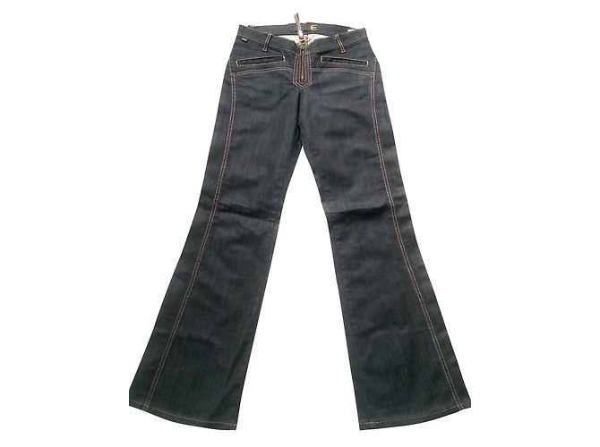 Vaqueros de Pierna Ancha Just Cavalli Azules