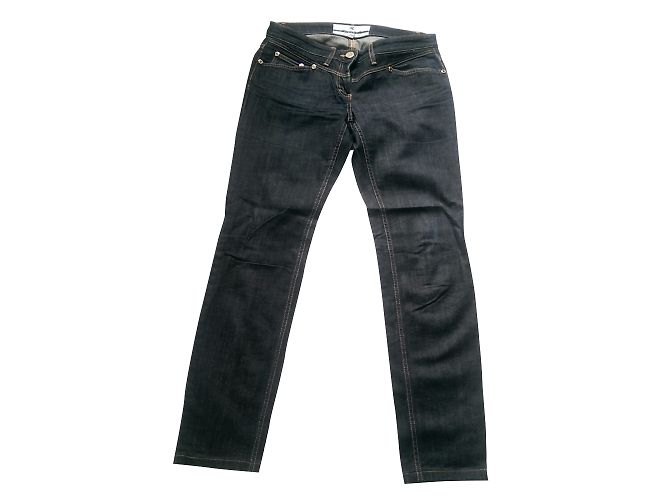 Jeans Elisabetta Franchi Blu Cotone