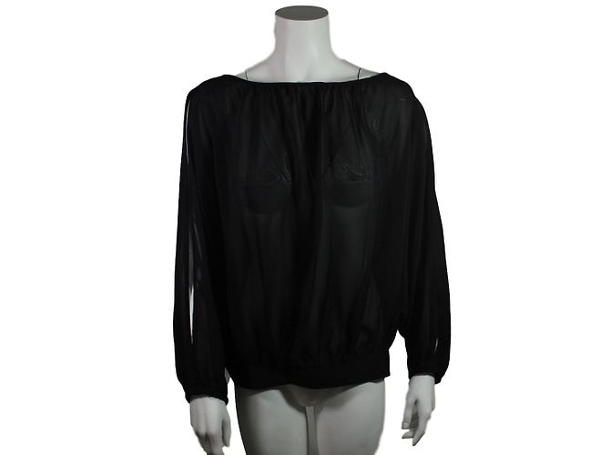 Marc Jacobs Silk Blouse Black