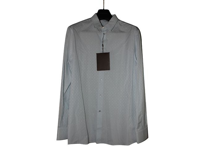Louis Vuitton Camisa Monogramm Azul