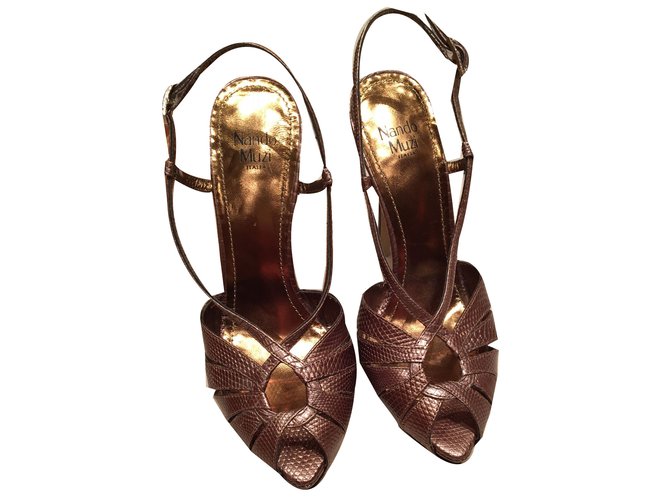 Nando Muzi Sandals Exotic leather  ref.39716