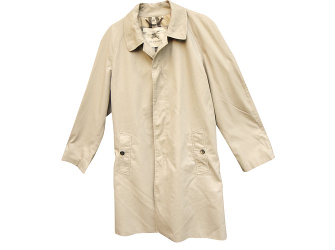 Burberry Trench coat Polyester Beige  ref.39795