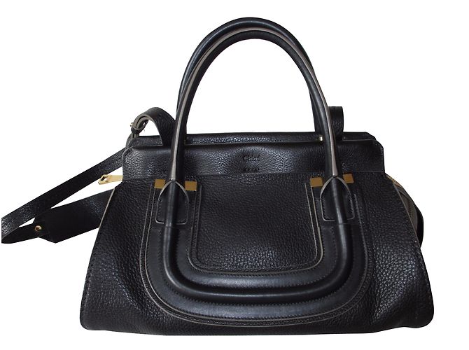 Chloé EVERSTON Negro Cuero