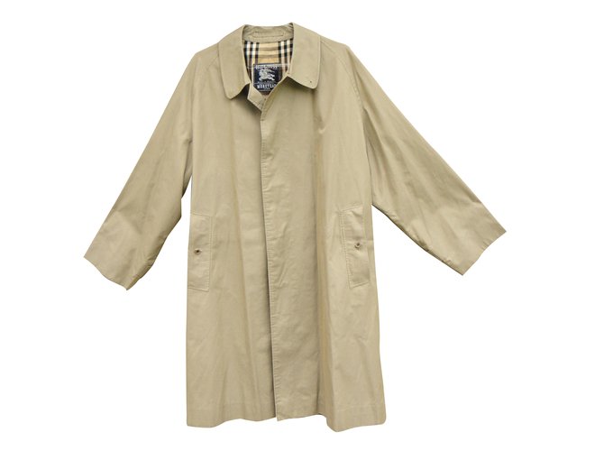 Burberry Capispalla per uomo Cachi Cotone