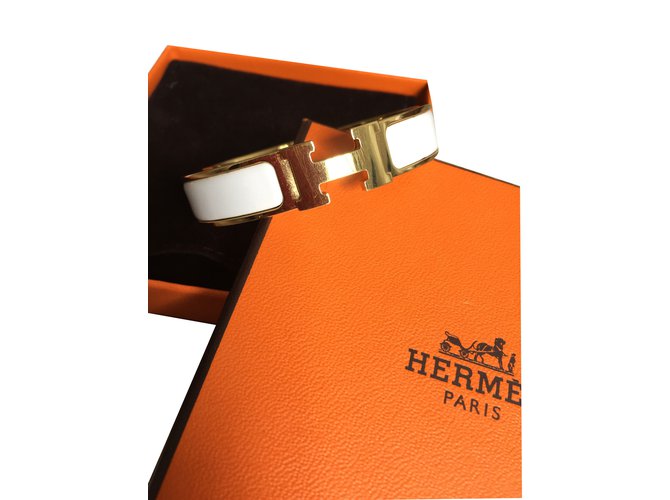 Hermès clicca H D'oro  ref.40007