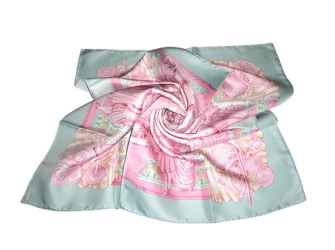 Hermès Lenços Rosa