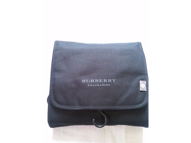 Burberry Wallet Small accessory Black Polyester  ref.40146