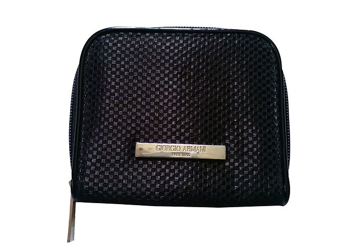 Giorgio Armani Portafoglio piccolo accessorio Nero