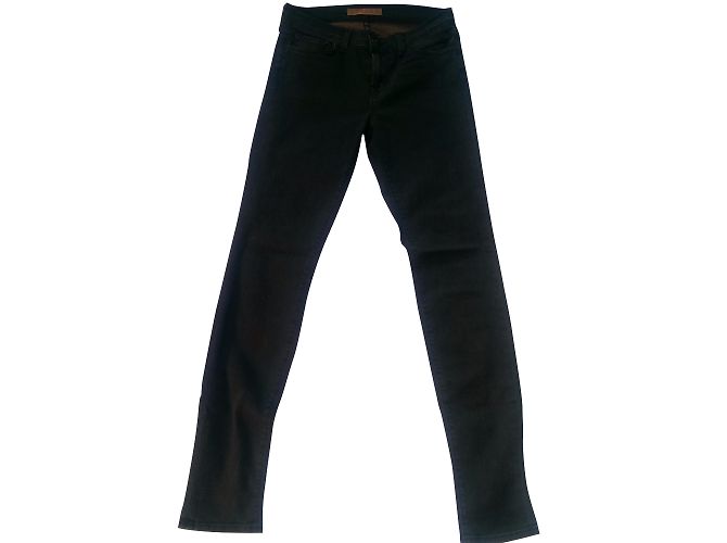 Jeans Skinny J Brand Marrón Negro Castaño