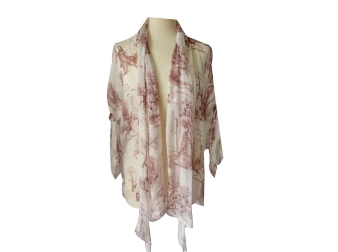 Hermès Silk blouse White  ref.40434