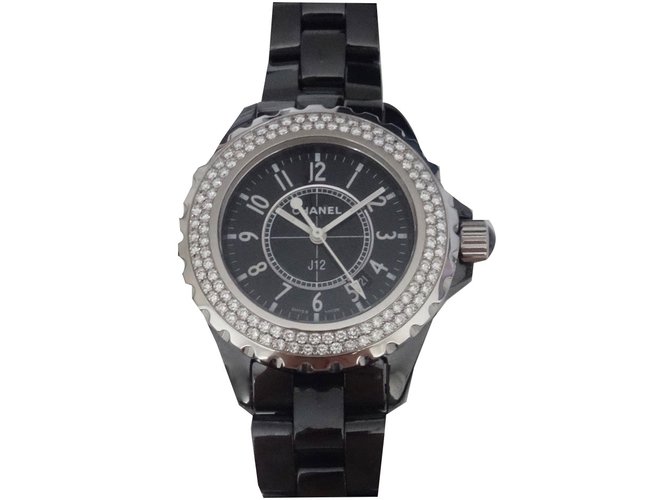 Chanel Fine watch Black Ceramic ref.40487 - Joli Closet