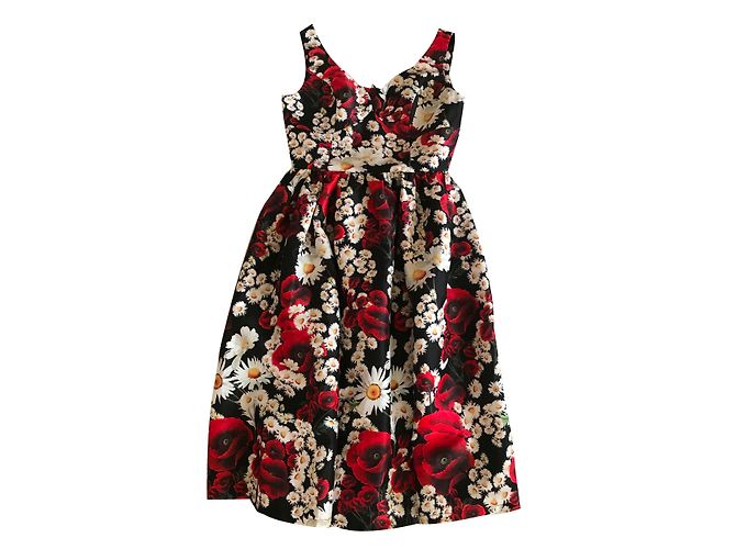 Autre Marque BanBat Blumenkleid Mehrfarben