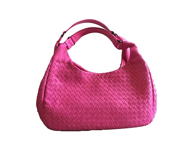 Bottega Veneta Campana media Rosa Agnello Pelle  ref.40585