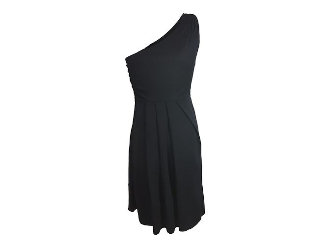 Marc by Marc Jacobs Asymmetrisches Kleid Schwarz XS