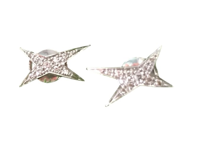 Mauboussin Stars earrings White White gold  ref.32513