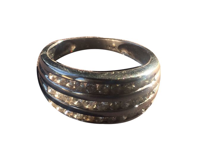 inconnue Ring Silber Weißgold  ref.41056