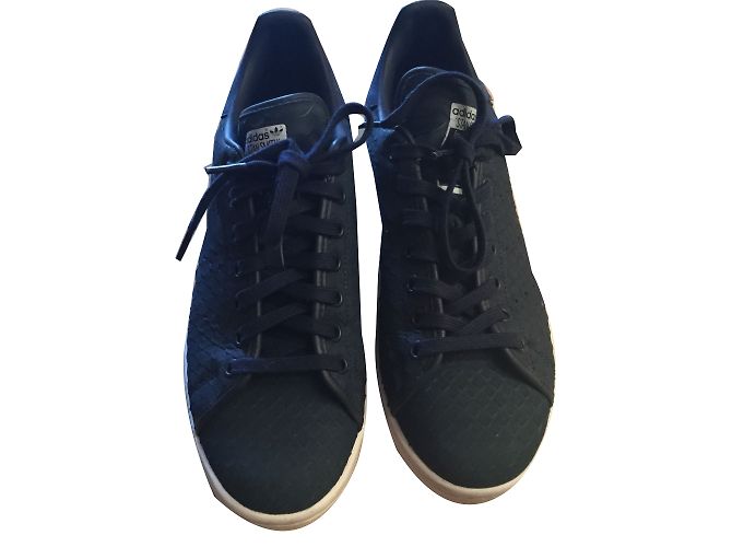 Adidas Stan Smith Sneakers in Pelle Blu