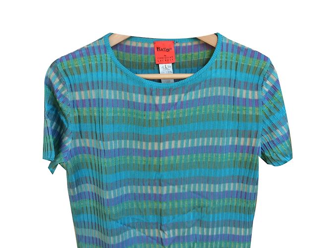 Autre Marque Pull manches courtes Christian Lacroix Bazar, taille L Multicolore
