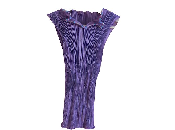Autre Marque Ganteb's Plissee Top Lila