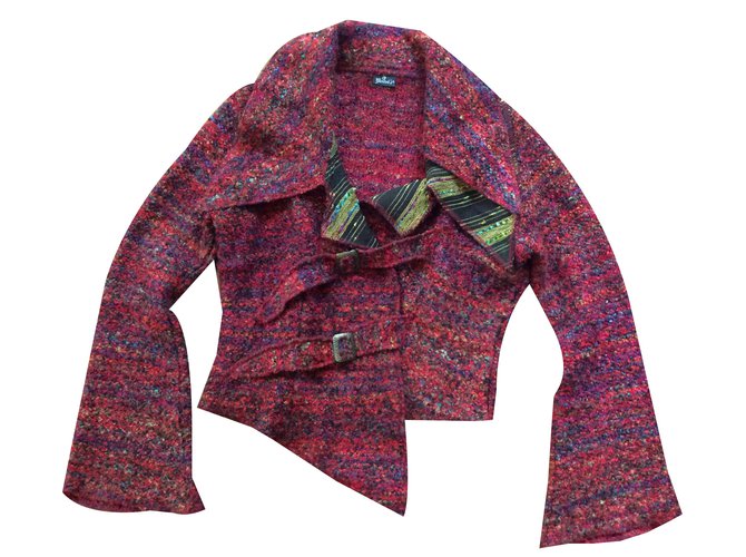 Autre Marque Knitwear Red Acrylic  ref.41109