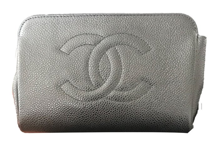 Chanel Purses, wallets, cases Black Leather  ref.41149