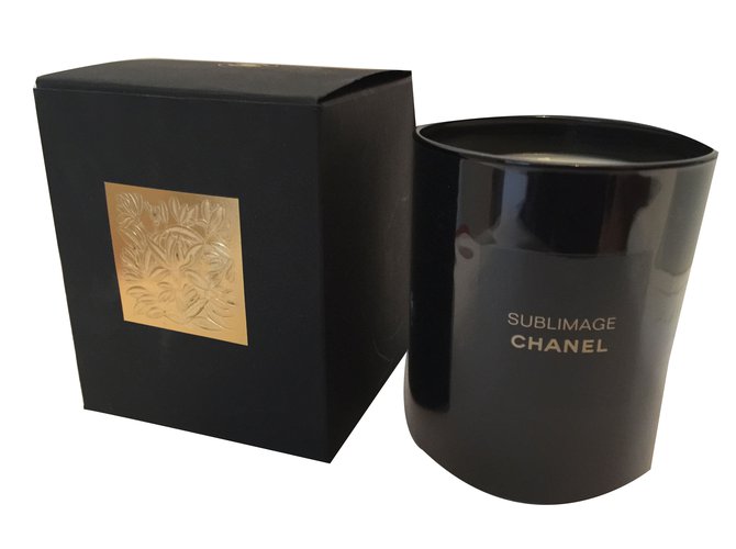Chanel Candle Black Denim  ref.41158