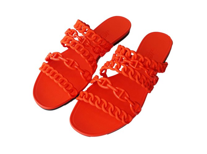 hermes jelly shoes