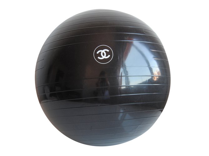 Chanel Yoga/pilates ball Black  ref.41194