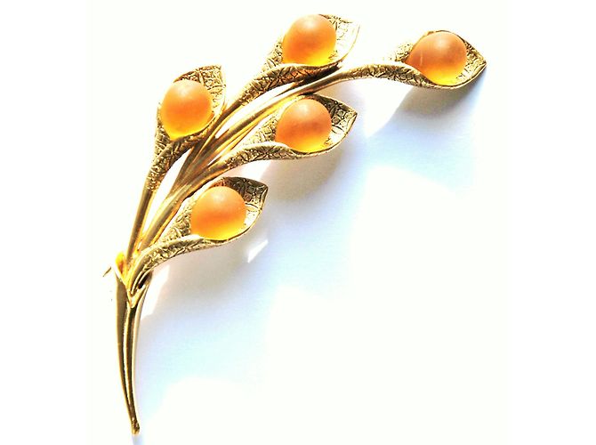 Kenzo Goldene Brosche