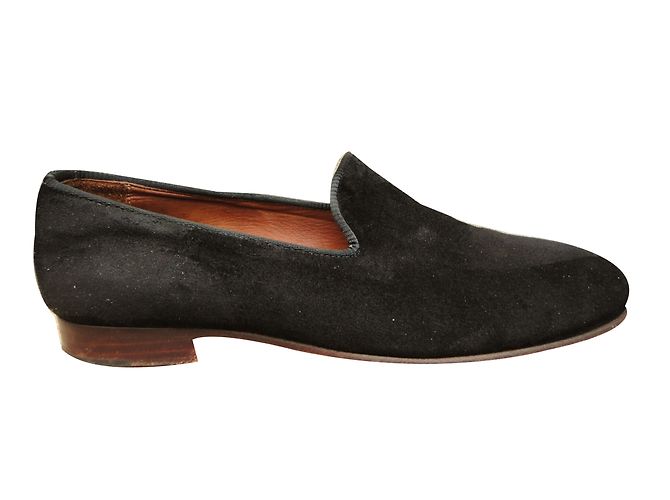 Apc Slipper Schwarz Wildleder 42