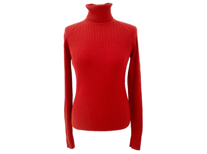 Hermès Knitwear Red Cashmere  ref.41398