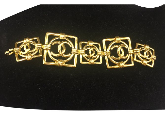 Chanel Armband Golden  ref.41492