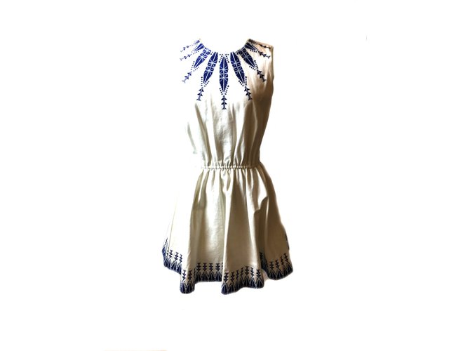 Manoush Kleid Weiß  ref.41550